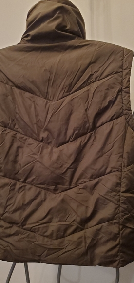 JACOB CONNEXION olive puffer vest - Picture 2 of 11